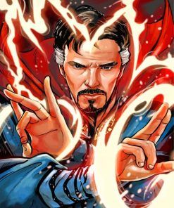 Doctor Strange paint by numbers