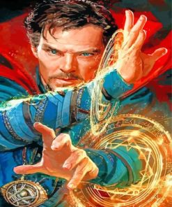 Marvel Super Hero Doctor Strange-paint-by-number