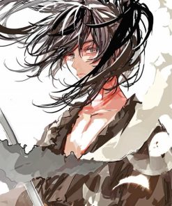 Hyakkimaru From Japanese Anime Dororo paint by numbers