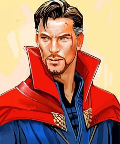 Marvel Super Hero Doctor Strange Art-paint-by-numbers