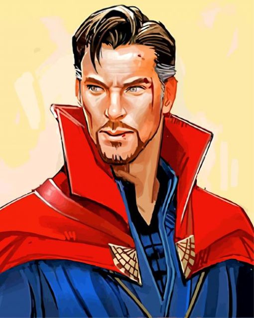 Marvel Super Hero Doctor Strange Art-paint-by-numbers