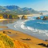 Ecola State Park Oregon Park paint by numbers