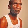 Eliud Kipchoge paint by numbers