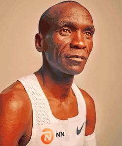 Eliud Kipchoge paint by numbers