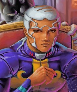 Enrico Pucci Stone Ocean paint by numbers