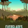 Everglades Florida National Park Illustration-paint-by-number