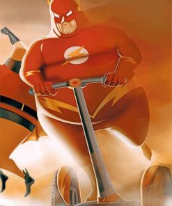 Fat Hero Flash paint by numbers