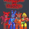 Five Nights At Freddys Video Game paint by numbers