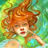 Gorgeous Pisces Lady paint by numbers