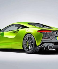 Green Mclaren paint by numbers