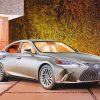 Grey Lexus Car paint by numbers