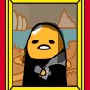 Gudetama Mona Lisa Leonardo da Vinci paint-by-number