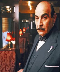 Hercule Poirot paint by numbers