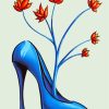 High Heel Shoe Art paint by numbers