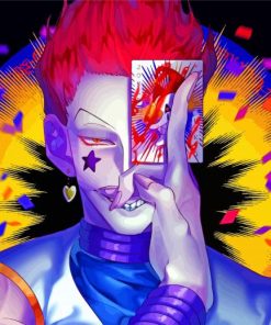 Hisoka paint by numbers