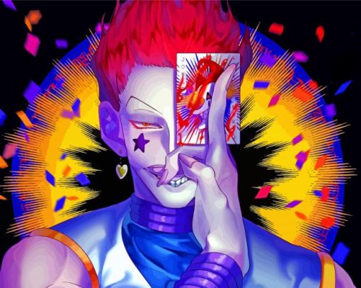 Hisoka paint by numbers