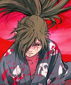 Hyakkimaru From Japanese Anime Dororo paint by numbers