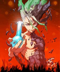 ishigami-dr-stone-paint-by-numbers