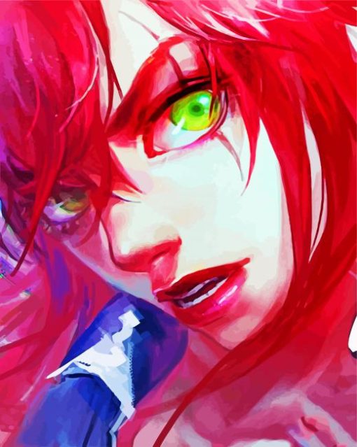 Katarina Face paint by numbers