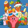 Kirby And Friends paint by numbers