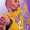 Kobe Bryant Player paint by numbers