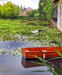 Lago Tivoli Slovenia paint by numbers