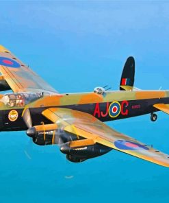 lancaster-aircraft-paint-by-number