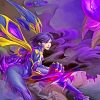 League Of Legends Video Game Kai'Sa paint-by-number