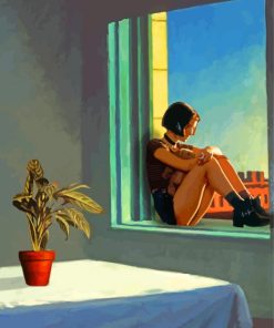 Lonely Mathilda paint by numbers