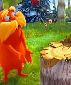 Lorax paint by numbers