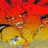 Mad Kurama paint by numbers