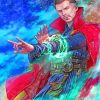 Doctor Strange Colorful Art paint-by-number