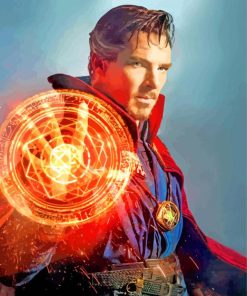 Doctor Strange Super Hero-paint-by-number