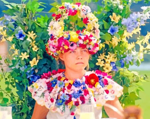 Midsommar Drama paint by numbers