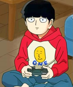 Mob Psycho 100 Shigeo Kageyama paint by numbers