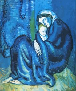 Mother And Child Picasso paint by numbers