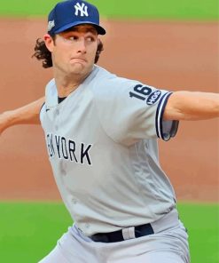 New York Yankees Gerrit Cole paint by numbers