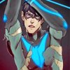 Nightwing Dick Grayson paint by numbers