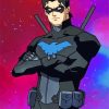 Nightwing Comic paint by numbers