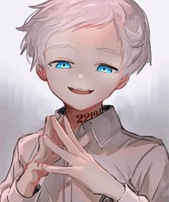 Norman The Promised Neverland paint by numbers