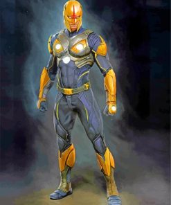 Nova Marvel paint by numbers