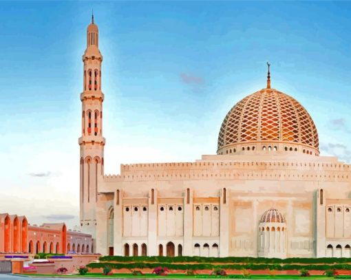 oman-sultan-qaboos-grand-mosque-paint-by-numbers