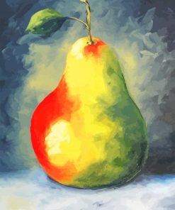 Pear Fruit paint by numbers