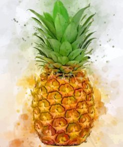 Pineapple Fruit paint by numbers