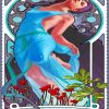 Gorgeous Pisces Lady paint by numbers