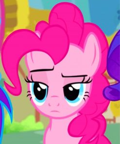 Pony Pinkie Pie Cartoon paint by numbers