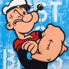 Popeye The Sailor Man paint by numbers