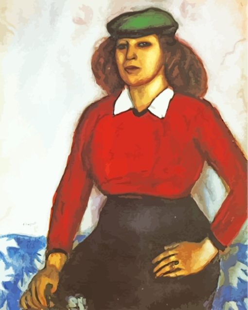 Portrait Of Artists Sister Chagall paint by numbers