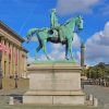 Prince Albert Statue Liverpool paint by numbers