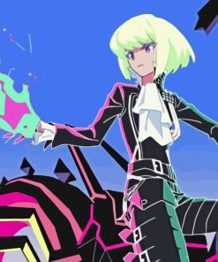 Promare Japanese Anime paint by numbers